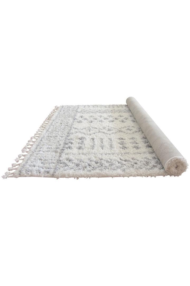 Luxor Shaggy Rug - 104 Grey