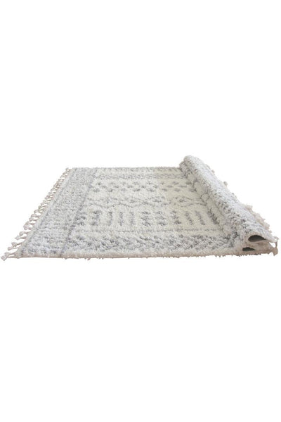 Luxor Shaggy Rug - 104 Grey