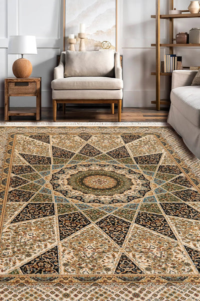 Prince Medallion Rug - 102 Multicolours