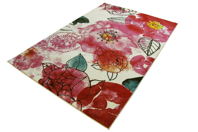 Esatto Abstract Brush strokes Rug - 111  Multicolours