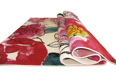 Esatto Abstract Brush strokes Rug - 111  Multicolours