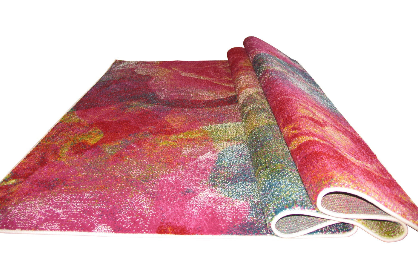 Esatto Abstract Brush strokes Rug - 113 Multicolours