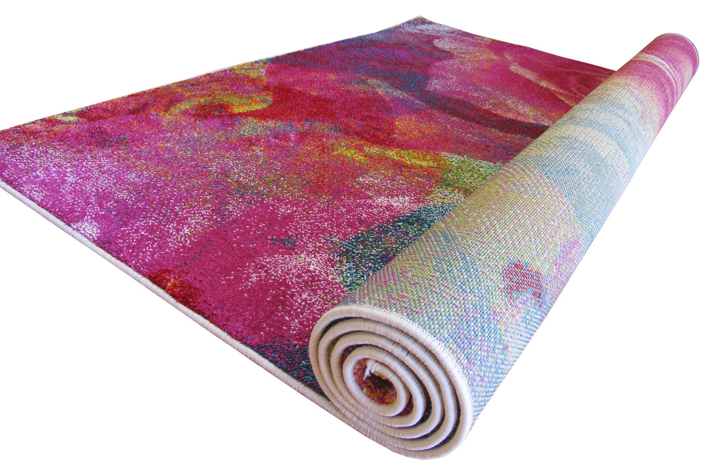 Esatto Abstract Brush strokes Rug - 113 Multicolours