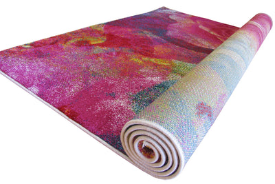 Esatto Abstract Brush strokes Rug - 113 Multicolours