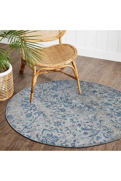 Madelaine Contemporary Abstract Rug - 105 Blue