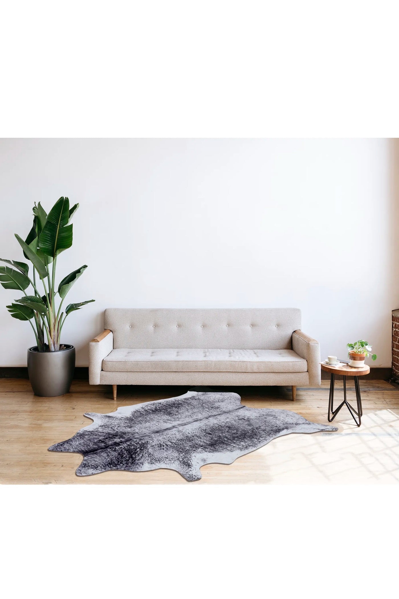 Faux Cowhide  - 342-Light-Grey