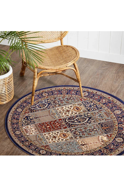 Minnesota Traditional Rug - 129 Blue