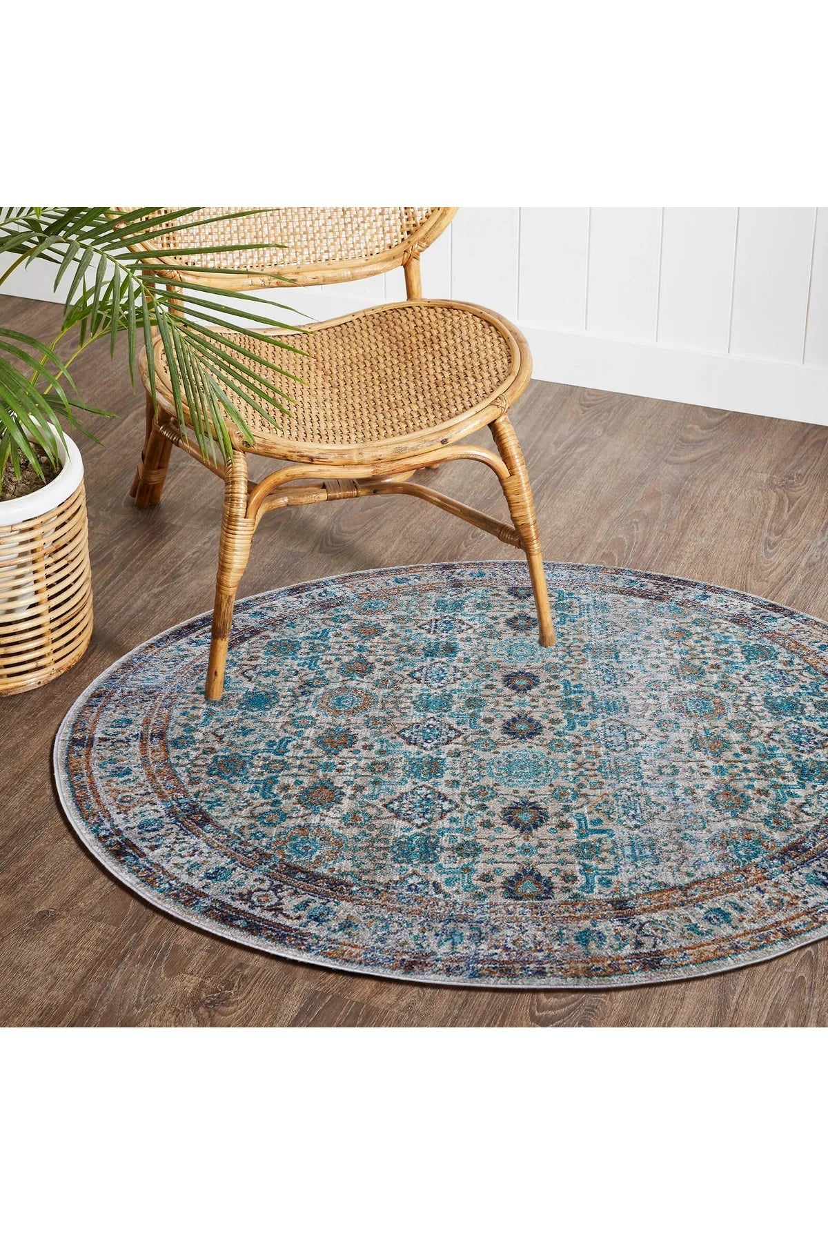 Madelaine Contemporary Abstract Rug - 110 Blue