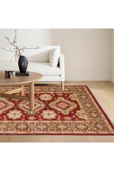 Marakesh Traditional Rug 1267b Red Brown