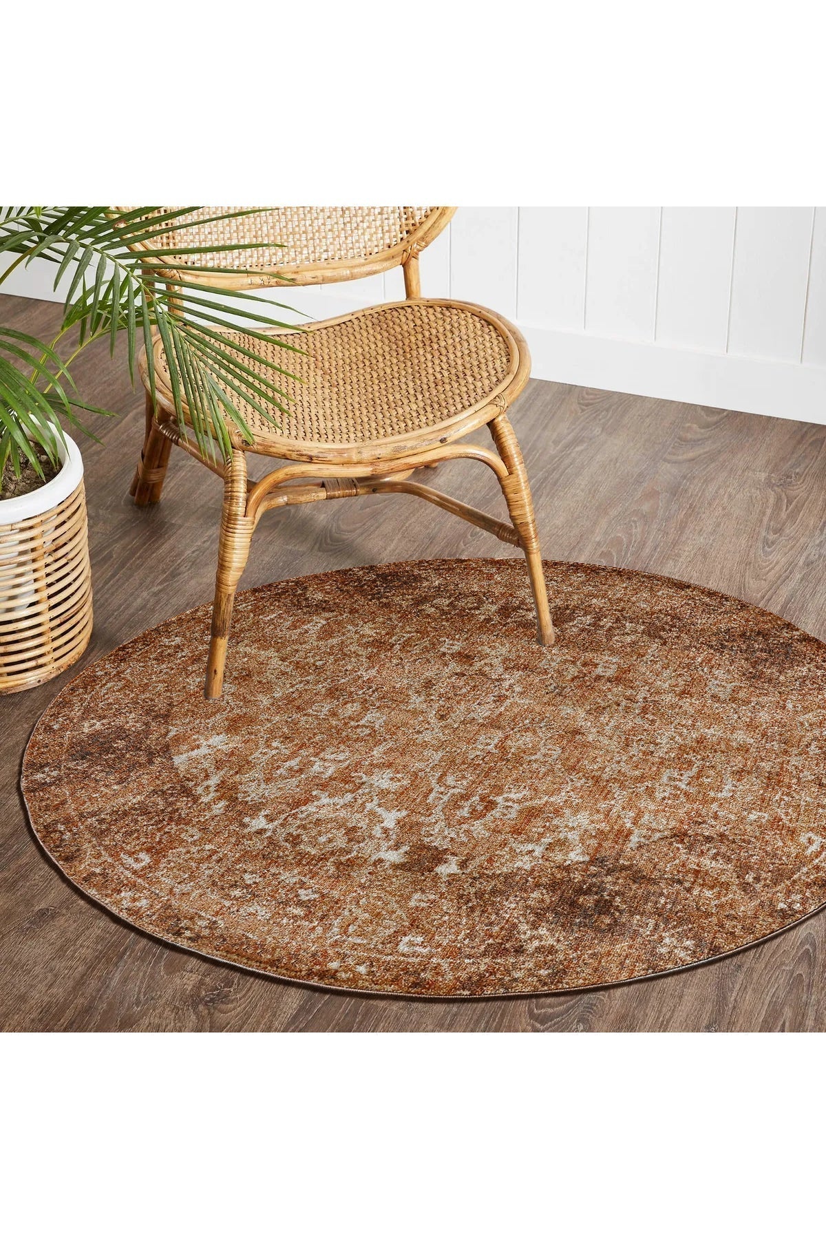 Madelaine Contemporary Abstract Rug - 107 Brown
