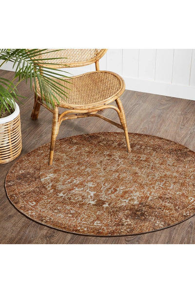 Madelaine Contemporary Abstract Rug - 107 Brown