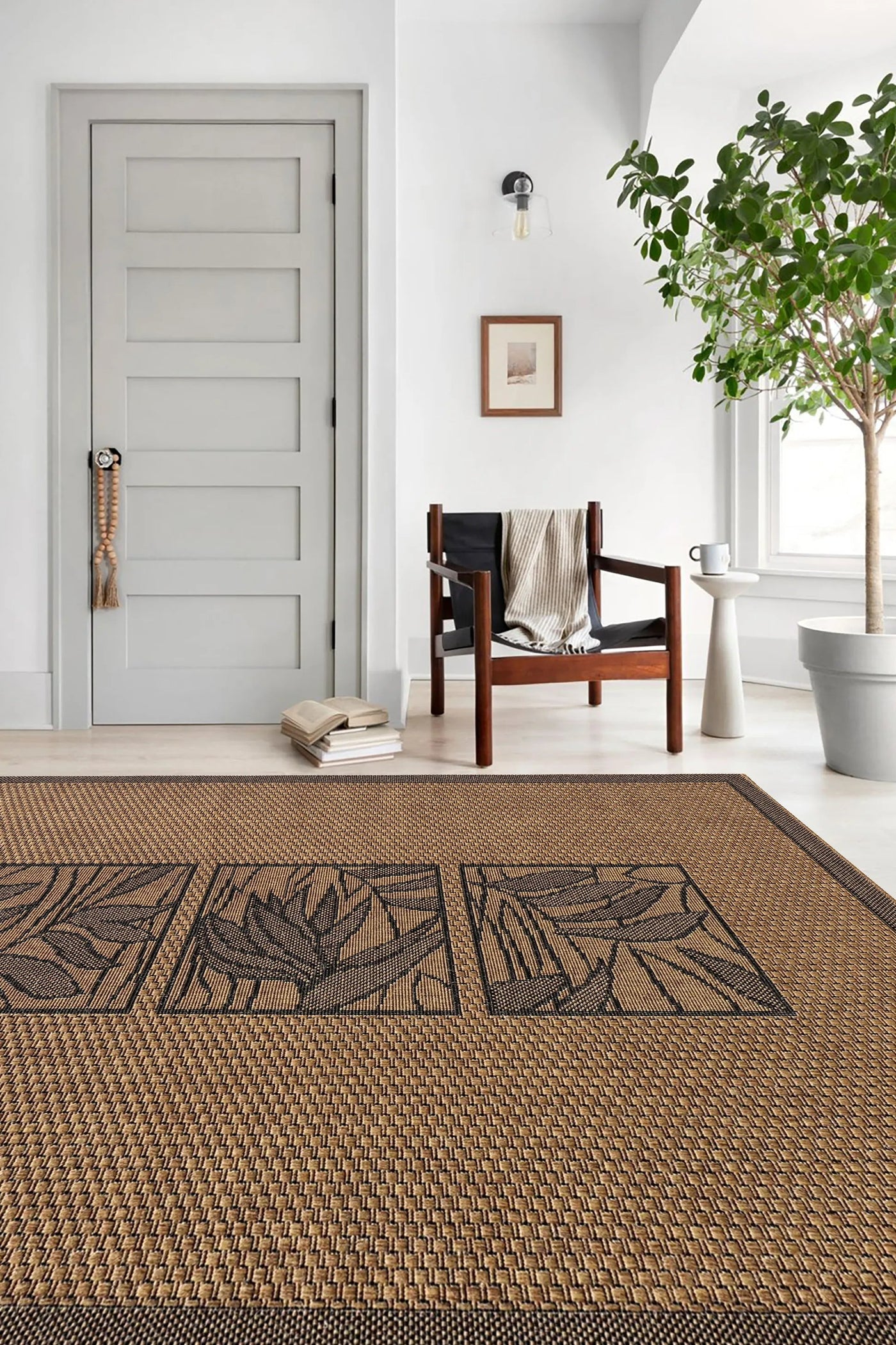 Sisalo Floral Flatweave Rug - 195-991X