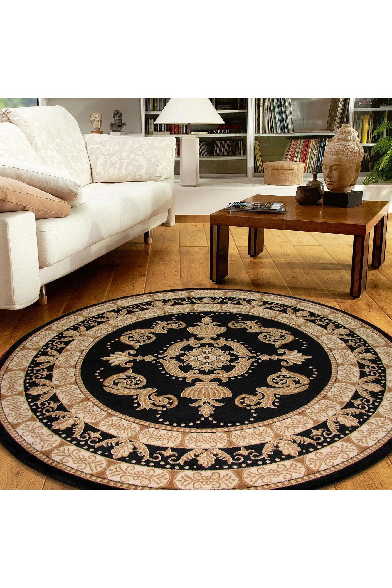 Minnesota Traditional Rug - 117 Black