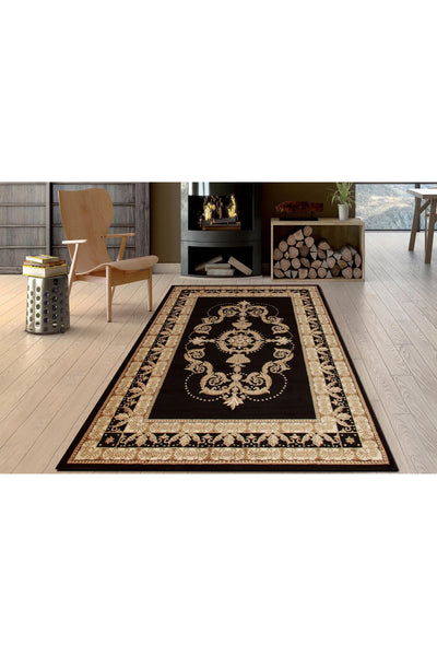 Minnesota Traditional Rug - 117 Black