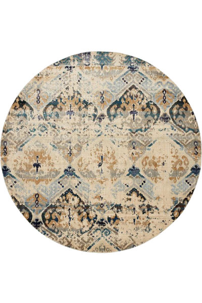 Madelaine Contemporary Abstract Rug - 102 Blue