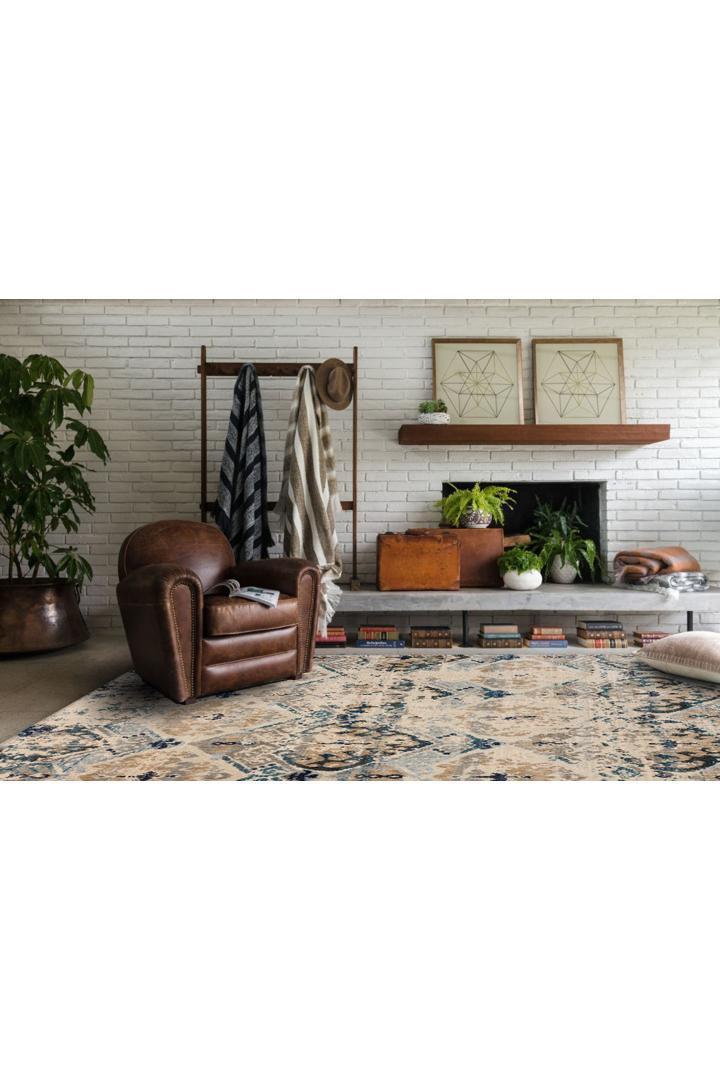 Madelaine Contemporary Abstract Rug - 101 Beige