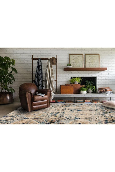 Madelaine Contemporary Abstract Rug - 101 Beige