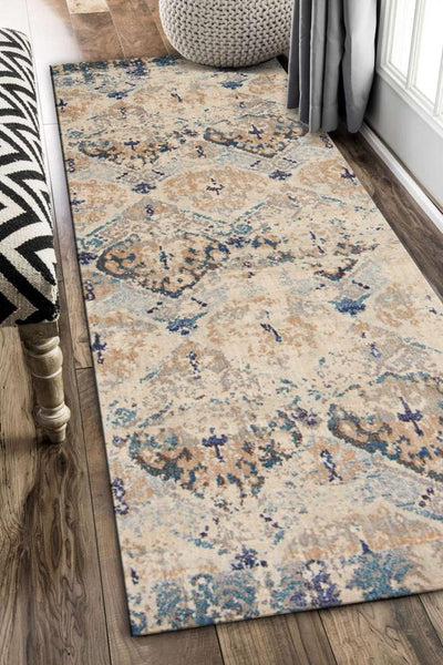 Madelaine Contemporary Abstract Rug - 101 Beige