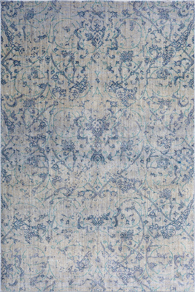 Madelaine Contemporary Abstract Rug - 105 Blue