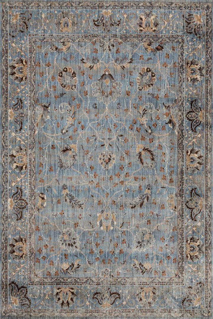 Madelaine Contemporary Abstract Rug - 114 Blue