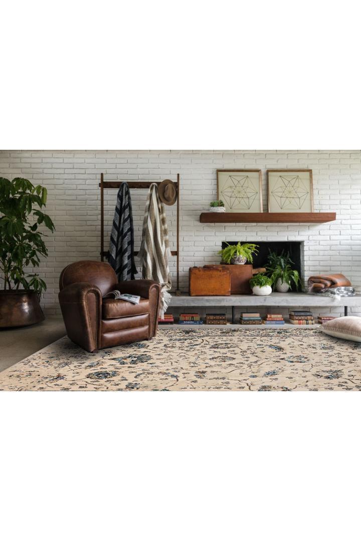 Madelaine Contemporary Abstract Rug - 116 Beige