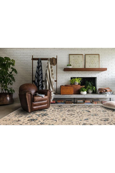 Madelaine Contemporary Abstract Rug - 116 Beige