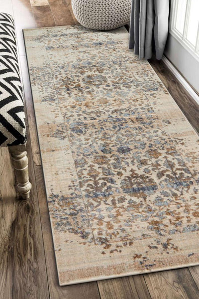Madelaine Contemporary Abstract Rug - 112 Beige