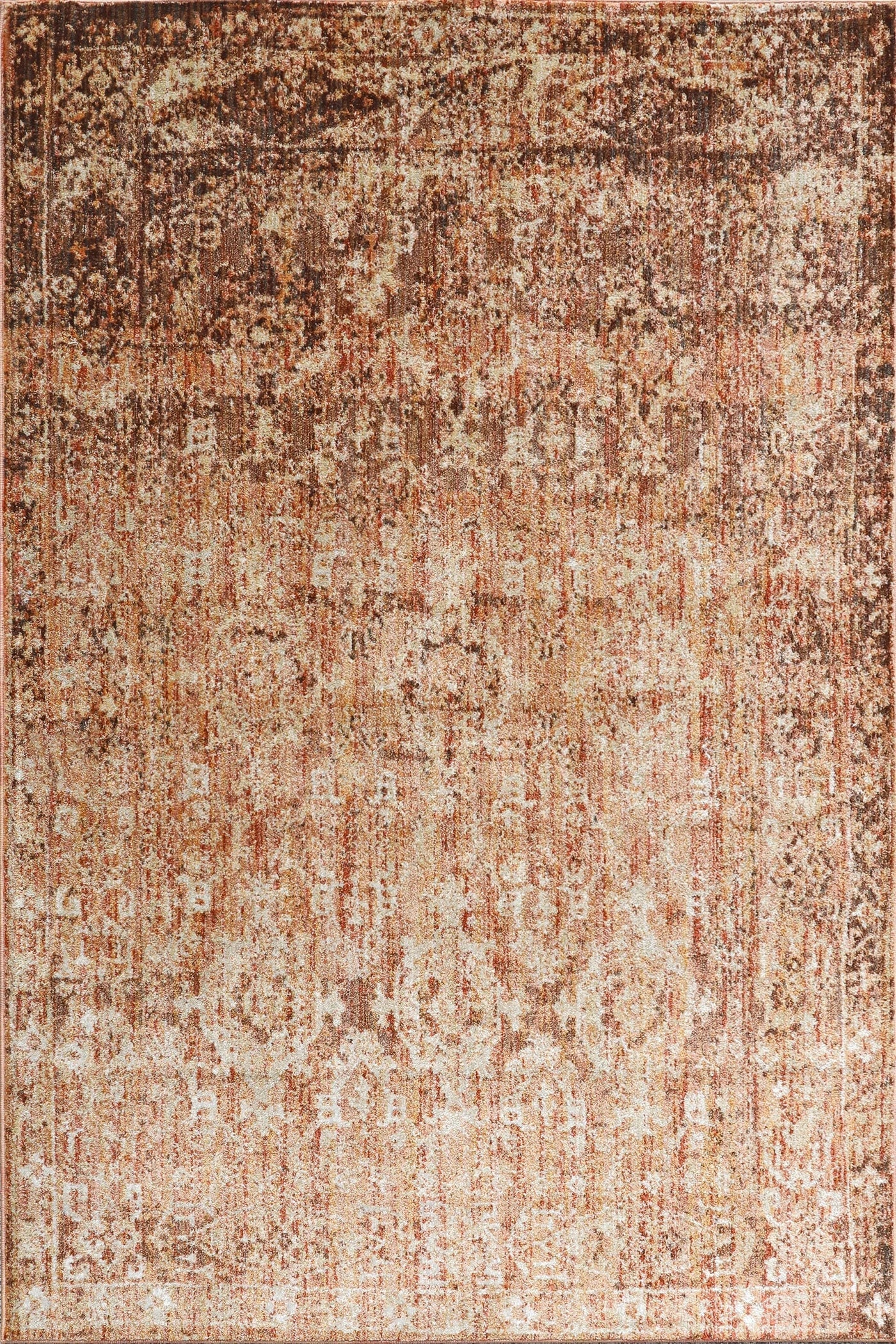 Madelaine Contemporary Abstract Rug - 107 Brown