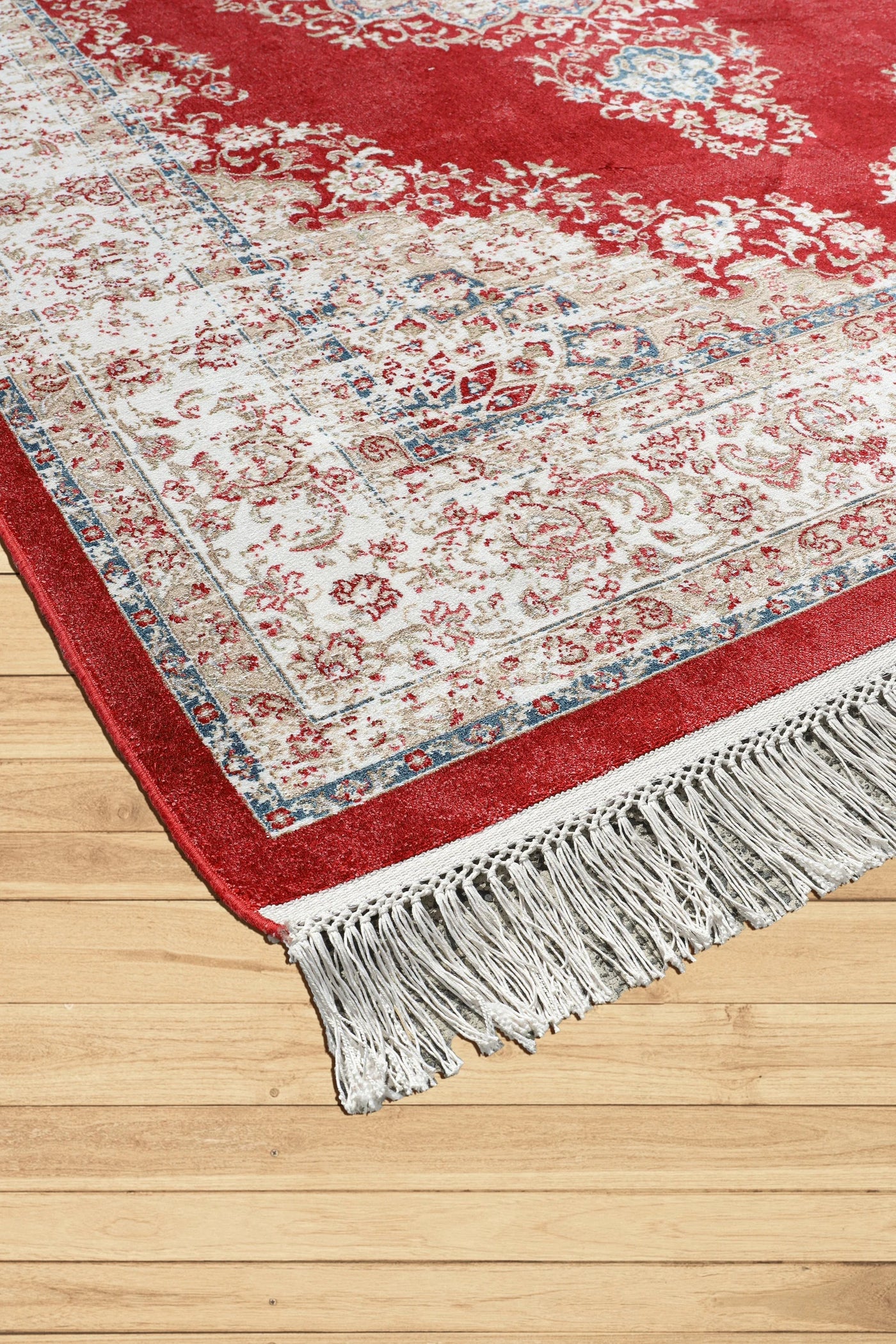 Majesty Silk Traditional Rug - 102 Red