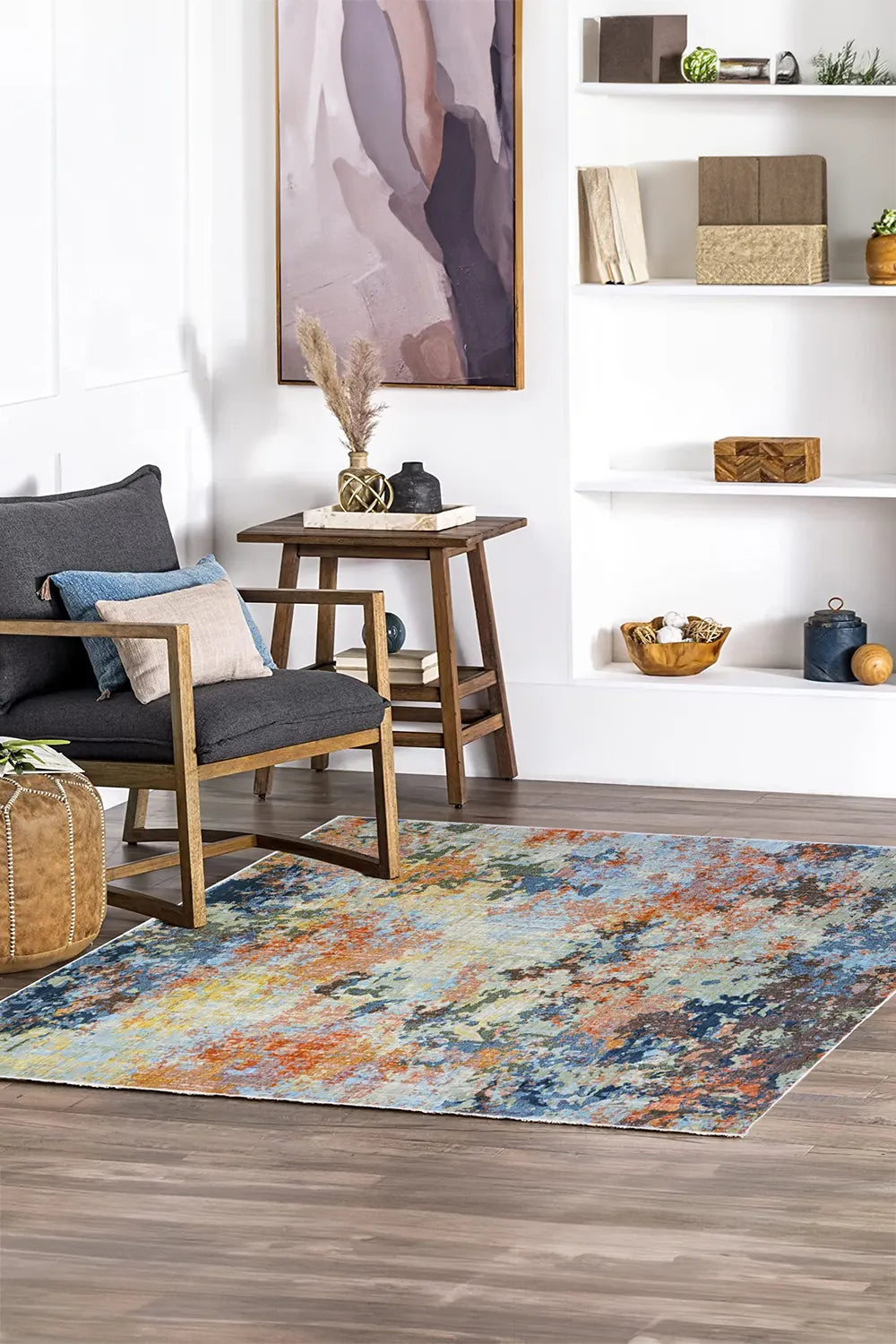 Massimo Abstract Rug - 101 Multicolours