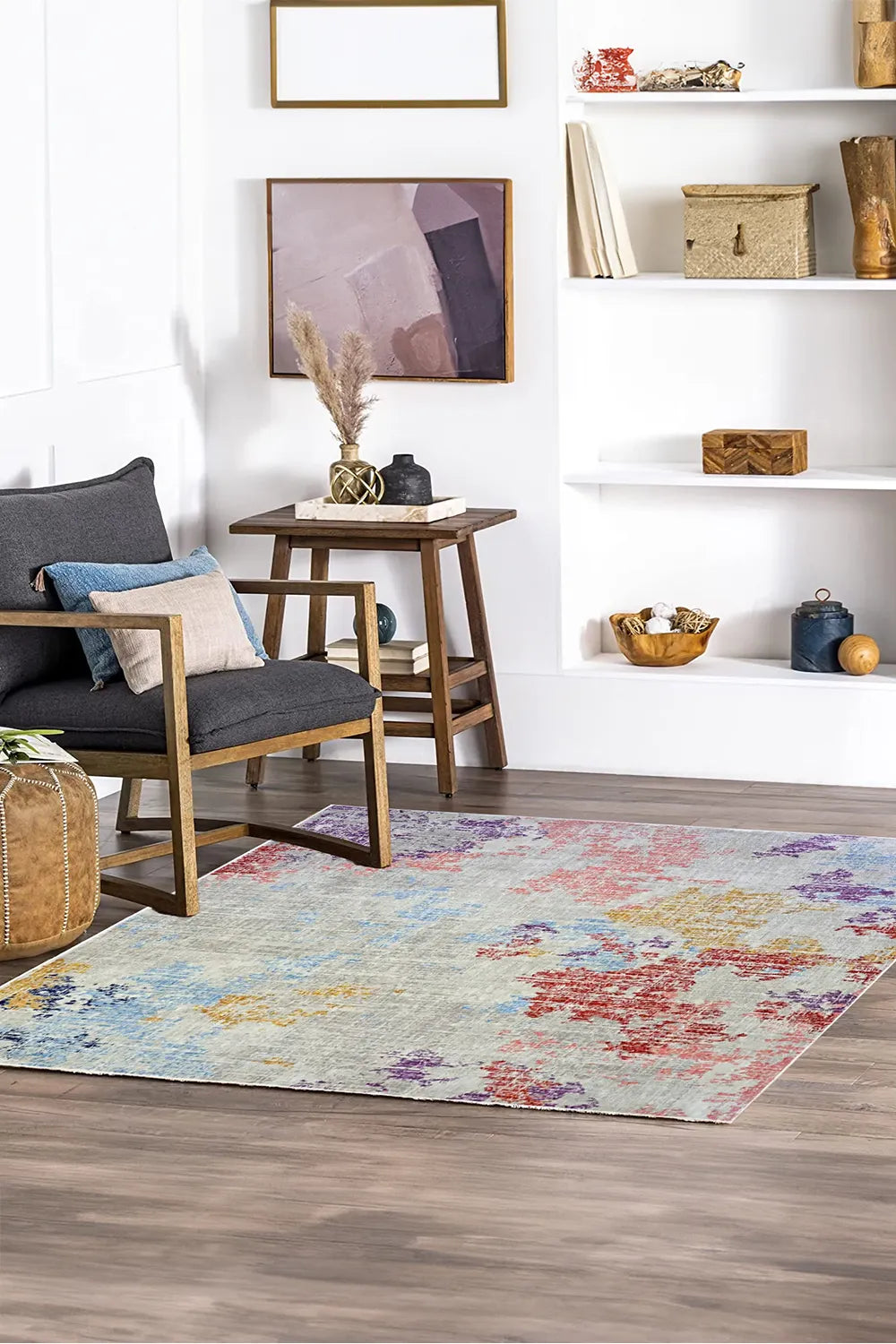 Massimo Abstract Rug - 102 Multicolours