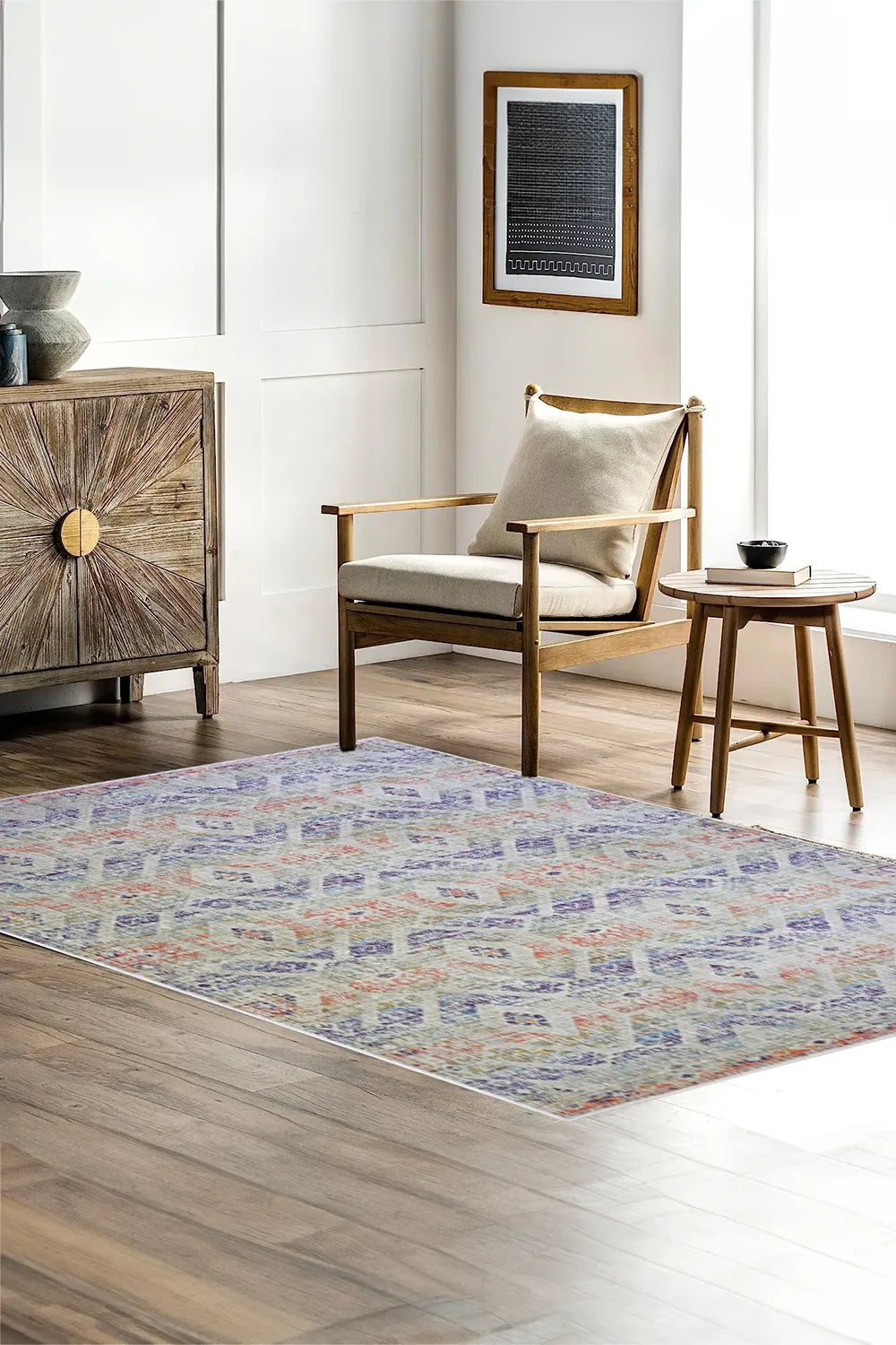 Massimo Abstract Rug - 104 Multicolour