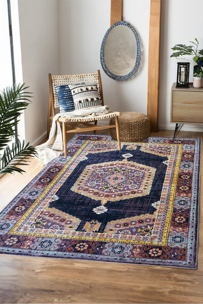 Massimo Traditional Rug - 105 Blue