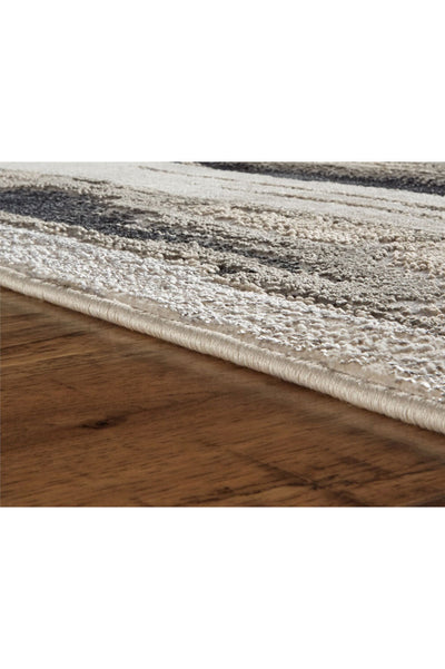 Metallic Abstract Rug - 103 Grey