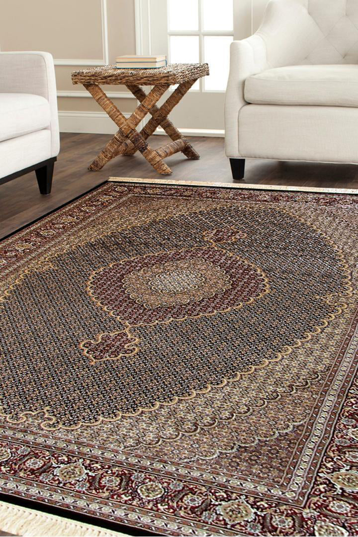 Melba Made Rug Melbourne Mahi Traditional Medallion Rug - 87034A-D.Blue | Buy Rugs ...