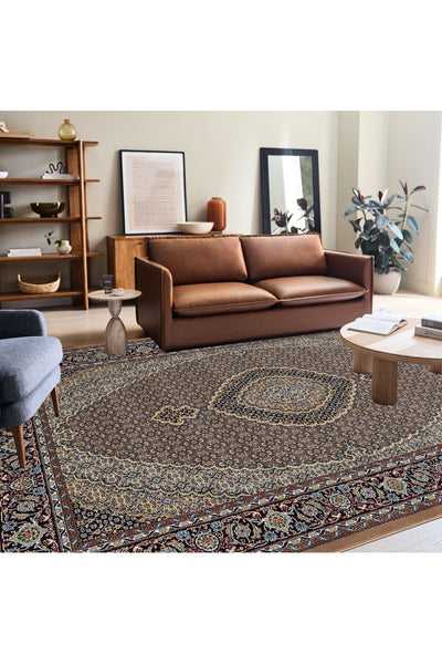 Melbourne Traditional Rug - 106 Walnut