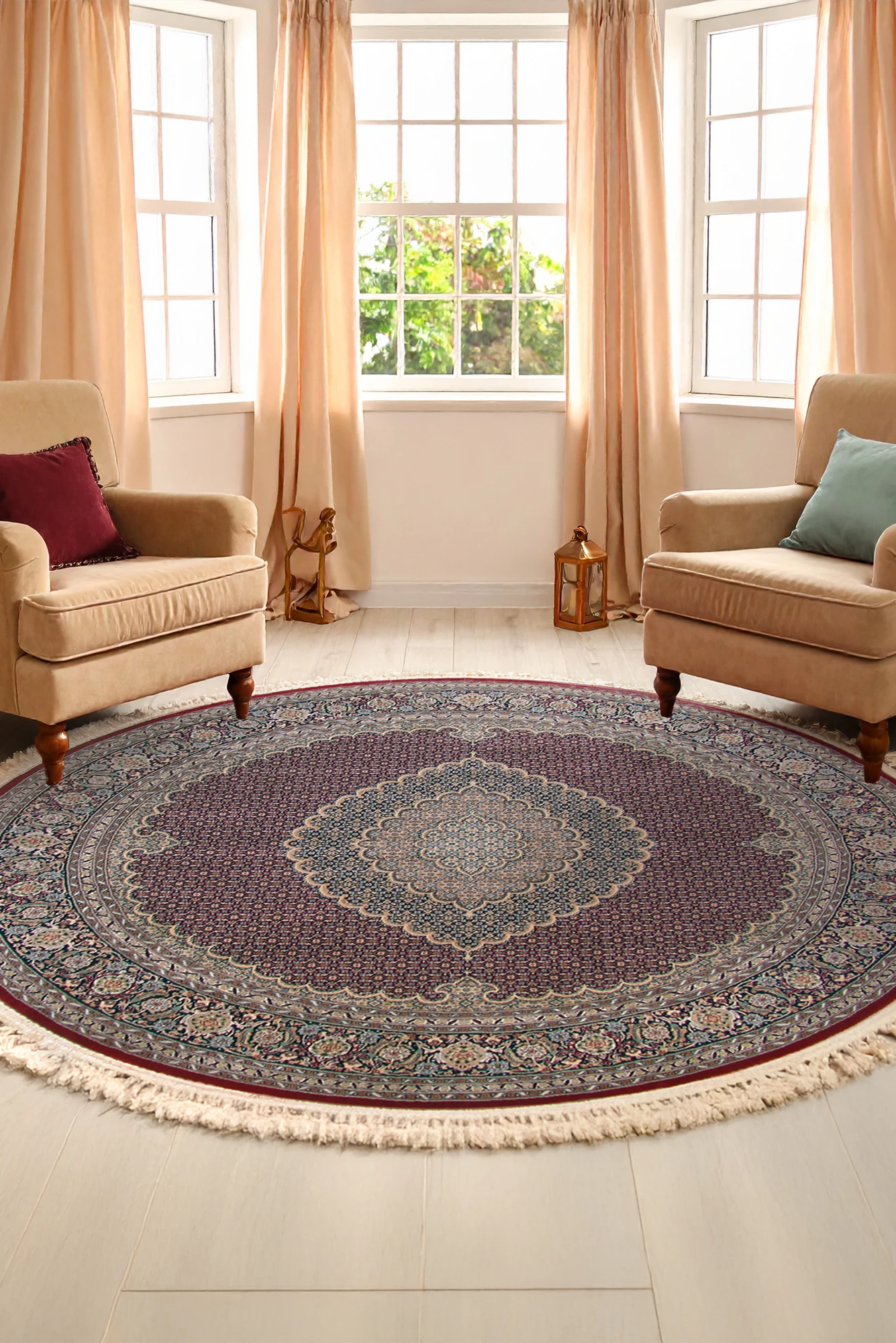 Melbourne Traditional Rug - 105 Red