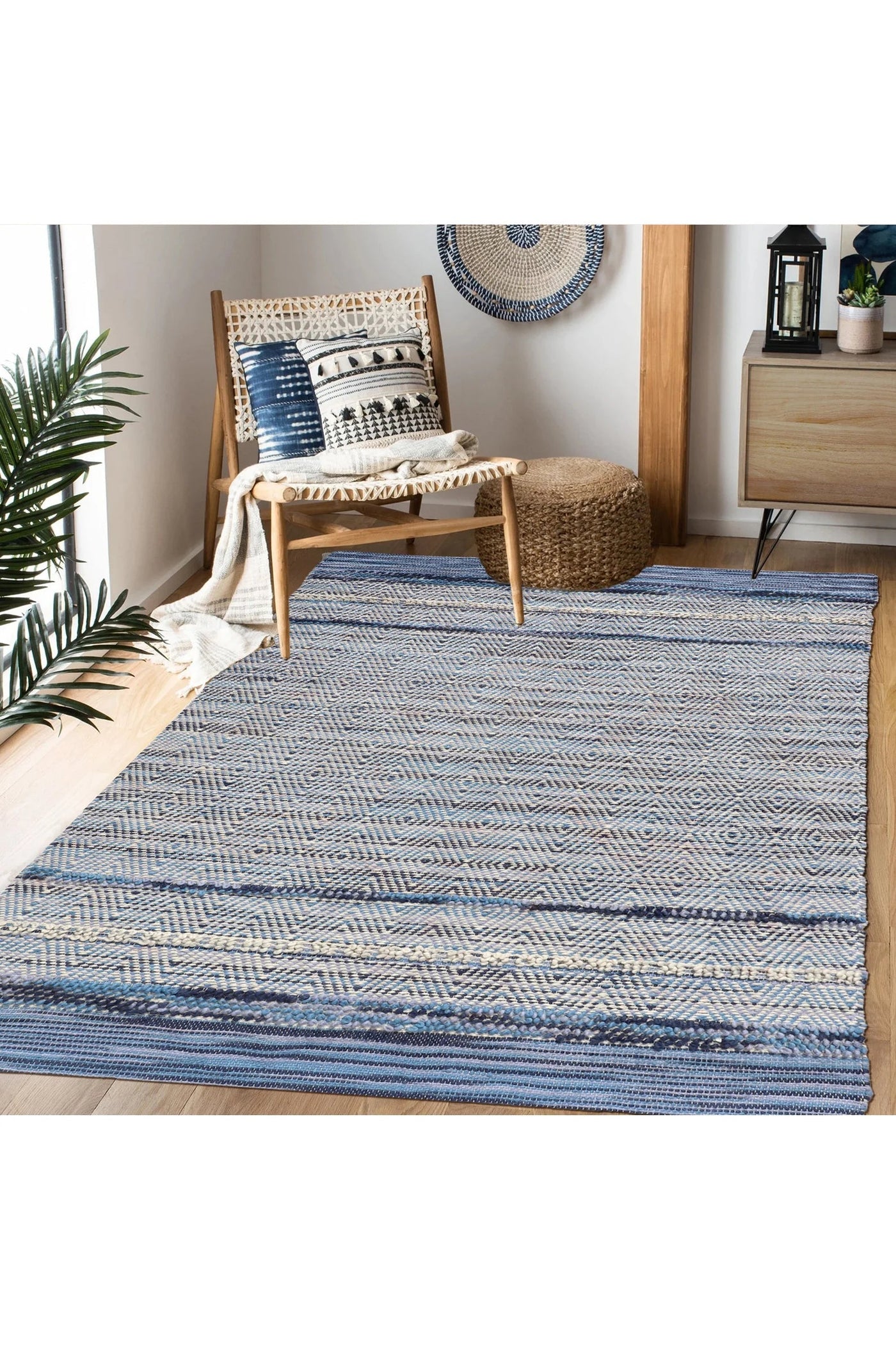 Messina Hand Loomed Flatweave Wool Rug - PH-1439