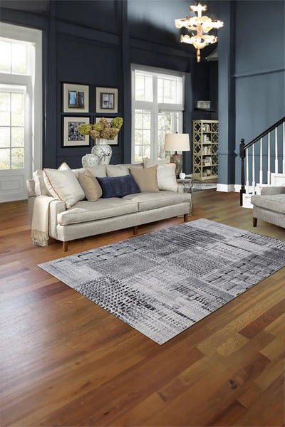 Mexico contemporary Rug - 1012 Grey