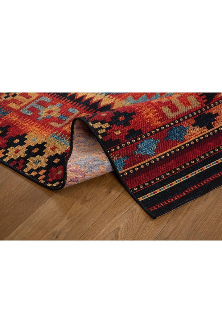 Mexico Geometric Rug - 106 Rust