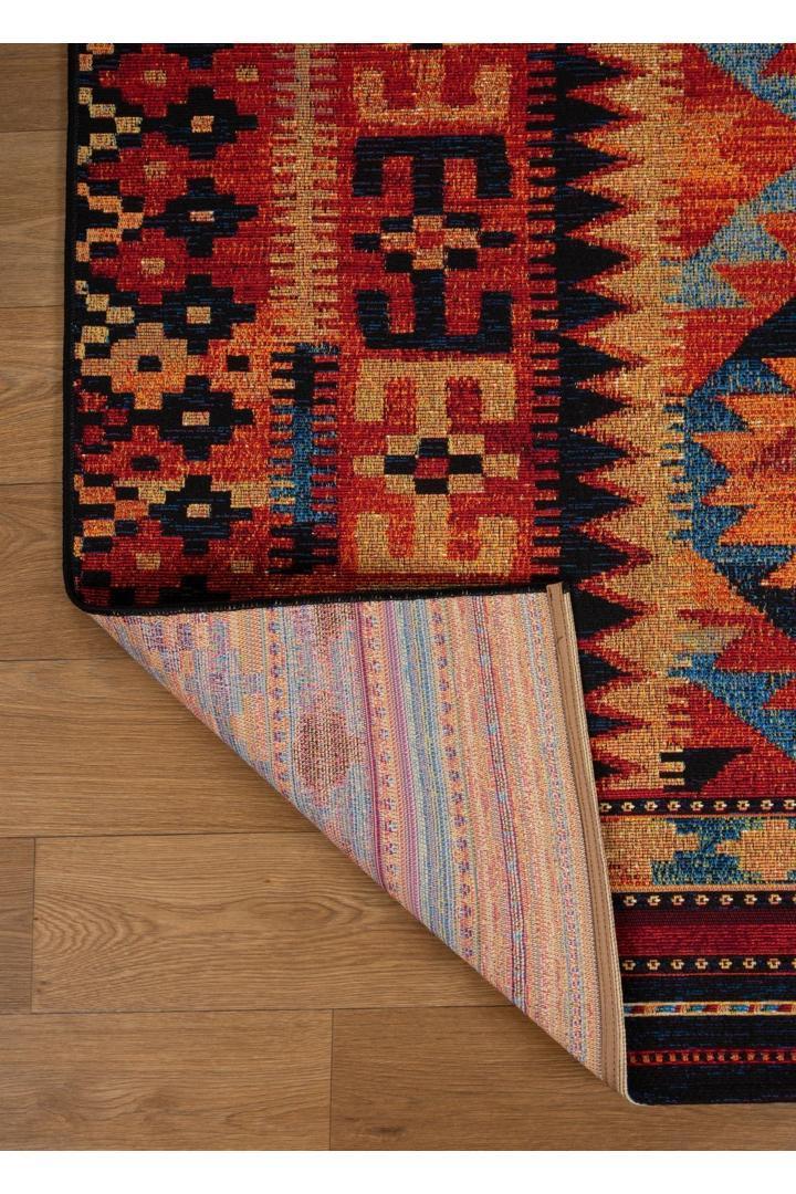 Mexico Geometric Rug - 106 Rust