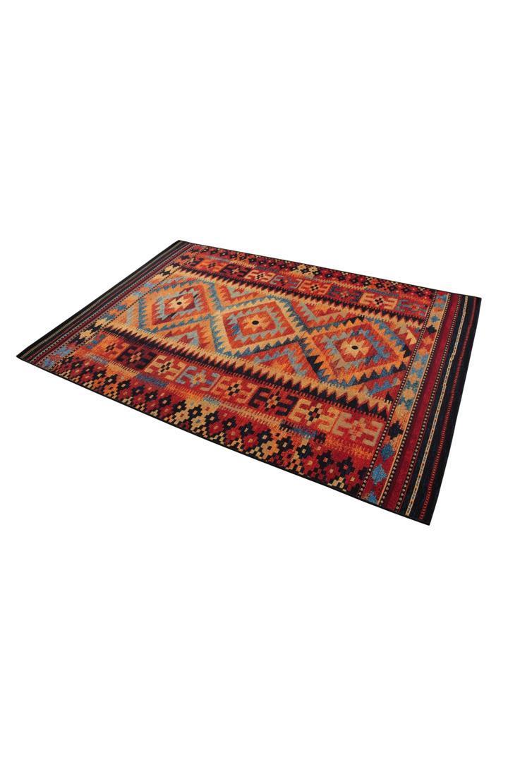 Mexico Geometric Rug - 106 Rust