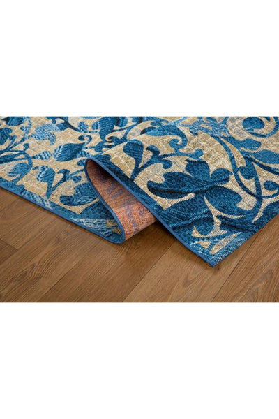 Mexico Floral  Rug - 105 Blue