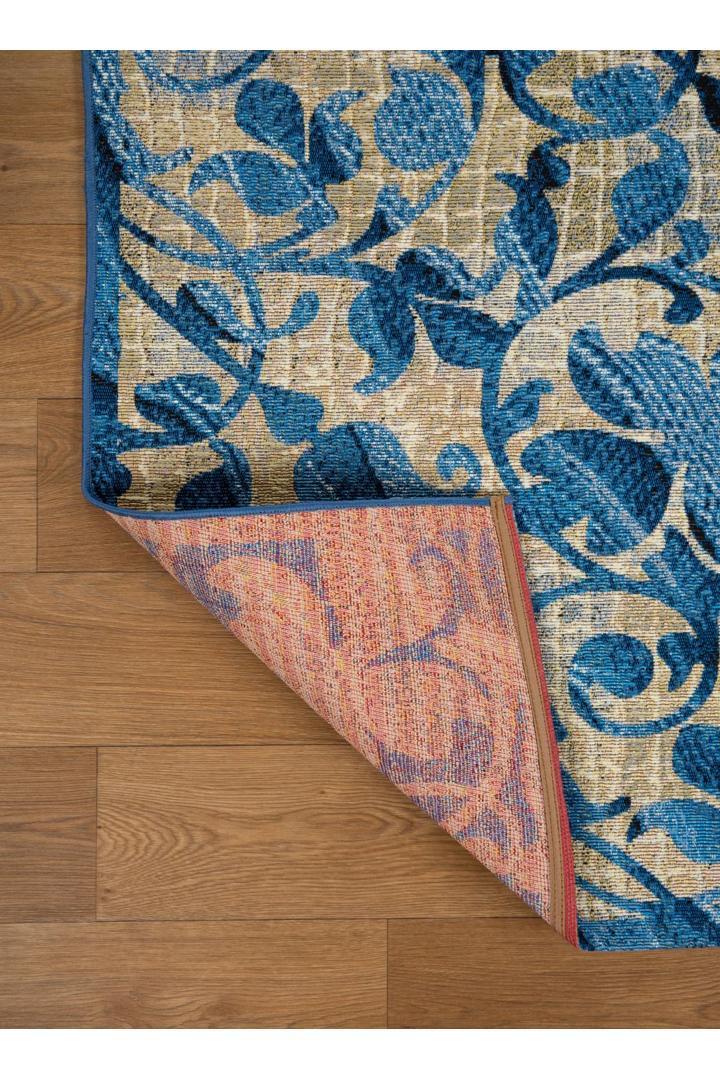 Mexico Floral  Rug - 105 Blue