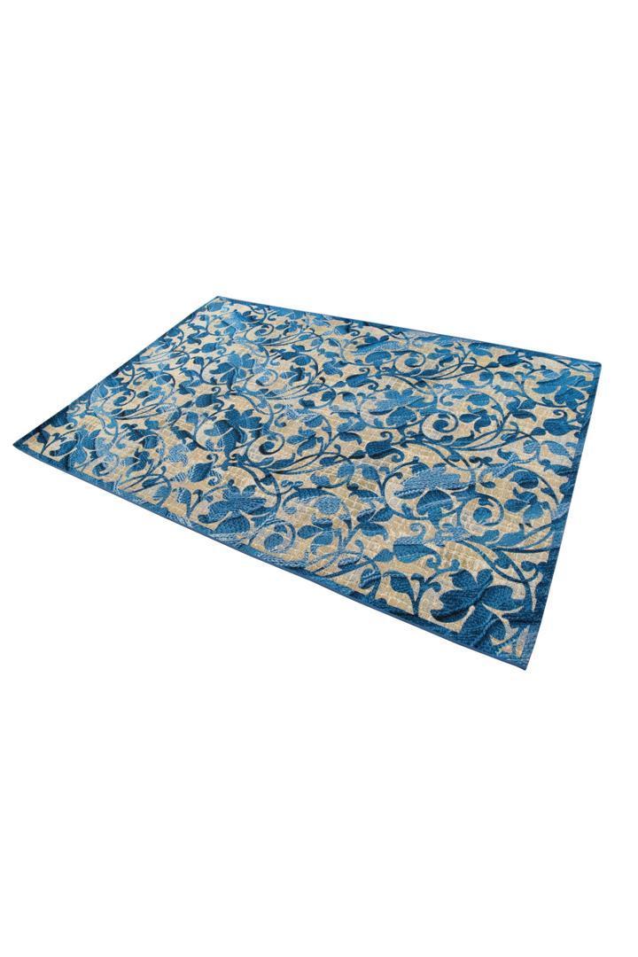 Mexico Floral  Rug - 105 Blue