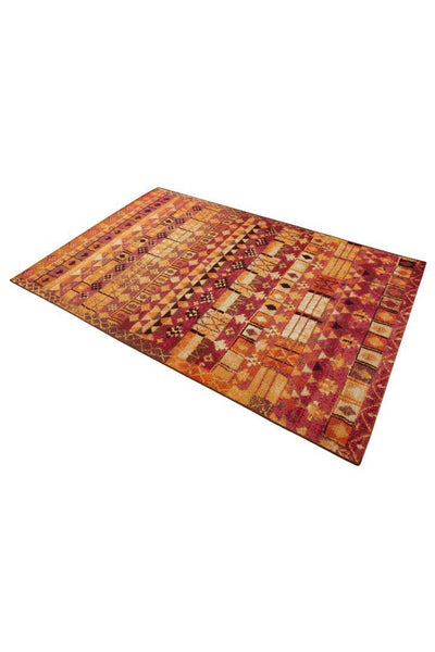 Mexico Tribal Rug - Rust