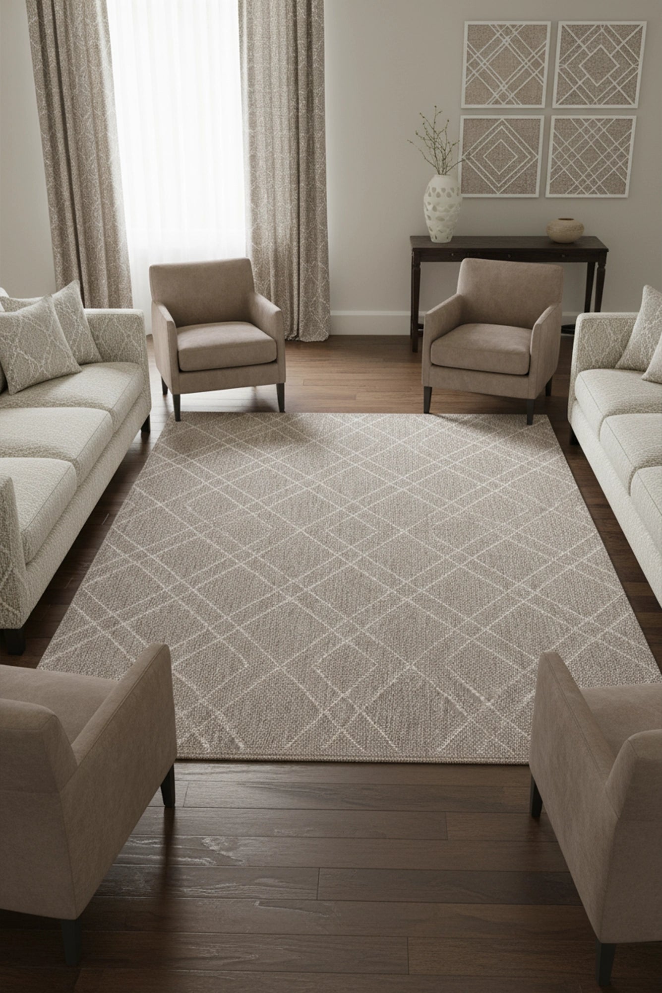Michigan Flatweave Rug - 106 Natural