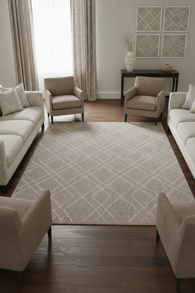 Michigan Flatweave Rug - 106 Natural
