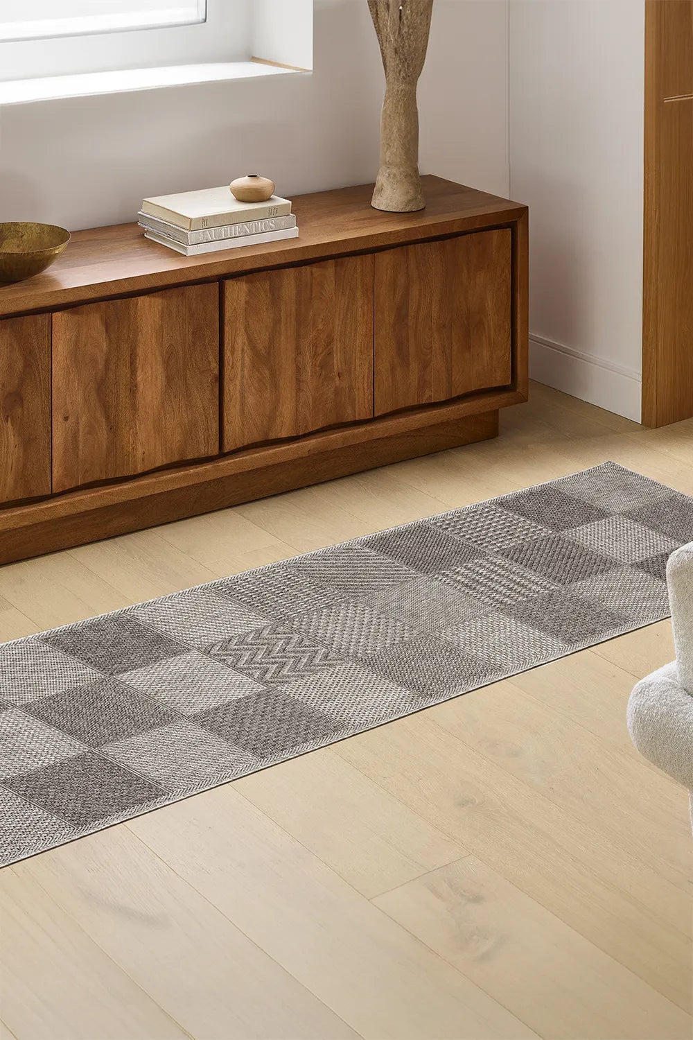 Michigan Rug Michigan Flatweave Rug - 101 Natural Runner | Cyrus Rugs