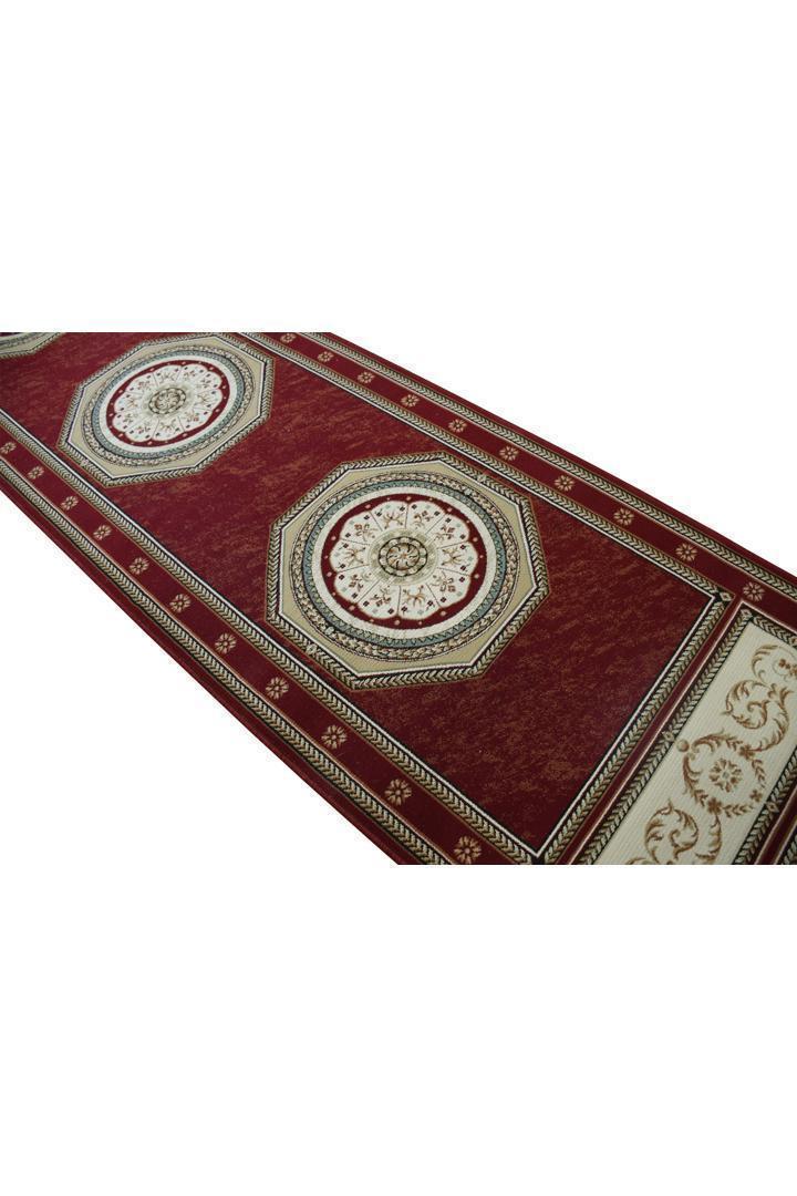 Milano Traditional Medallion Rug - 115 Red